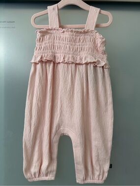 Gerber Light Pink Smocked Romper